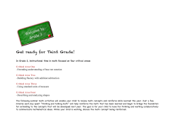 Grade 3 Summer Fun