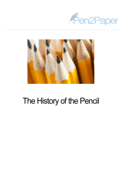 The History of the Pencil