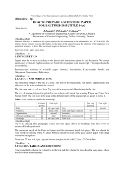 25 mm from the top margin of the A4 sheet