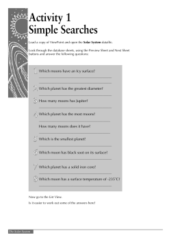 Simple Searches Activity 1