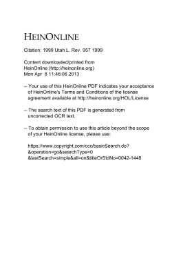 1999 Utah L. Rev. 957 - Single Subject Amendment