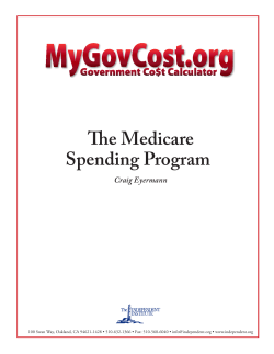 The Medicare Spending Program
