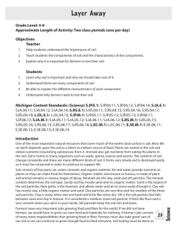 Layer Away - Michigan Agriculture in the Classroom