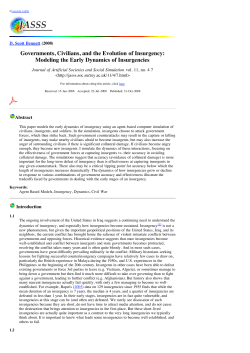 Governments, Civilians, and the Evolution of Insurgency