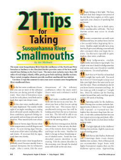 21 Tips for Taking Susquehanna River Smallmouths