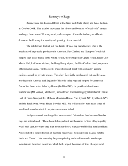 Romneys to Rugs - Anchorage Farm