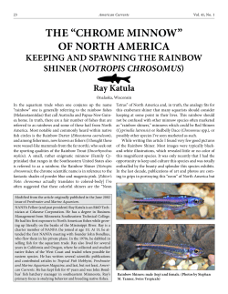 Pg 23. - The North American Native Fishes Association