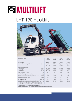 LHT 190 Hooklift
