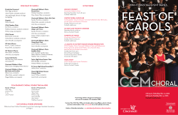 the concert program today! - College