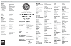 special thanks to all our 2016 sponsors!