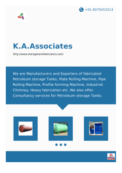 Storage Tank Fabricators