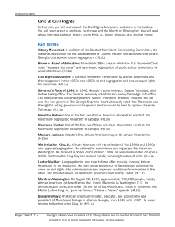Milestones Civil Rights Study/Resource Guide