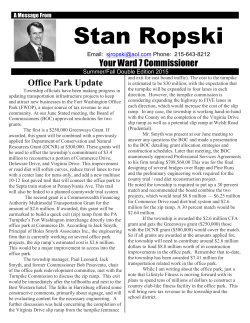 Stan Ropski - Upper Dublin Democratic Committee