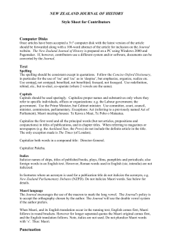 nzjh style contributors - The University of Auckland