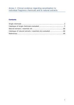 Annex I - European Commission