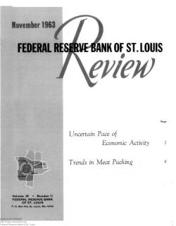 FRASER (St.Louis Fed) - Federal Reserve Bank of St. Louis