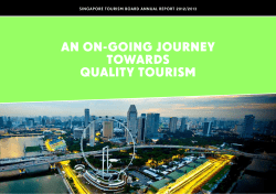 An on-going journey towArds quAlity tourism