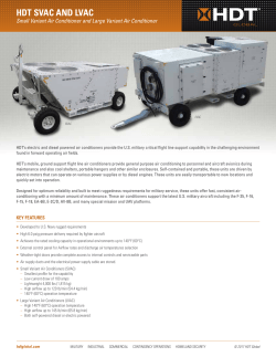 HDT SVAC AND LVAC
