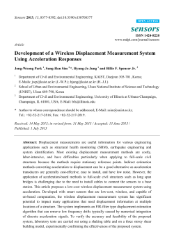 Development of a Wireless Displacement Measurement System