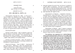 Part No.I - Supreme Court of India