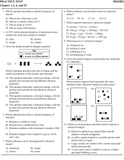 PRACTICE TEST MOORE Chapter 1,2, 4, and 25