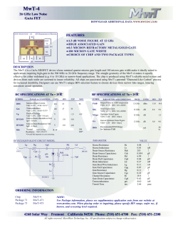 MwT-4 - Microwave Technology