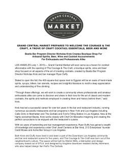 GRAND CENTRAL MARKET PREPARES TO WELCOME THE