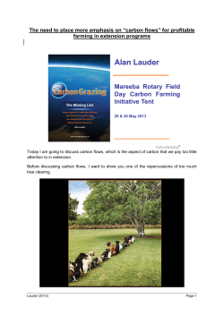 Alan Lauder - Carbon Grazing