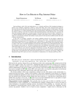 How to Use Bitcoin to Play Internet Poker