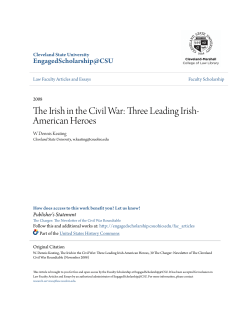The Irish in the Civil War: Three Leading Irish