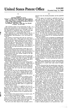 Preservation of eggs