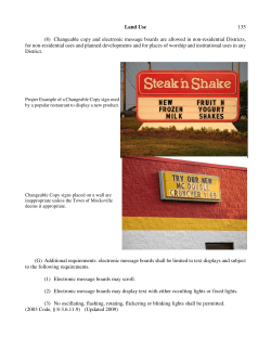 Land Use - Town of Mocksville, NC