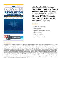 pDf The Oxygen Revolution: Hyperbaric