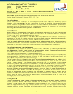 Sociology of the Arts