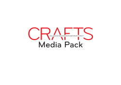 Media Pack - the Crafts Council