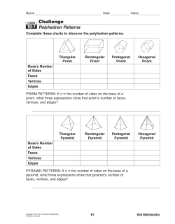 Challenge Polyhedron Patterns 10-7