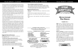 teacher`s guide teacher`s guide teacher`s guide