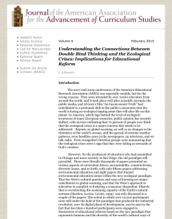 Understanding the Connections Between Double Bind Thinking and