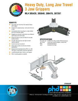 Heavy Duty, Long Jaw Travel 3 Jaw Grippers - LitStore