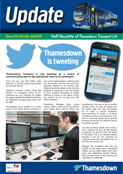 Thamesdown is tweeting