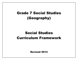 Grade_7_Social_Studies - Arkansas Geographic Alliance