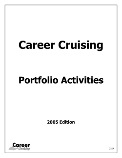 activity #3 - Career Cruising