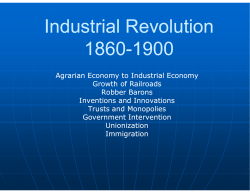 Industrial Growth