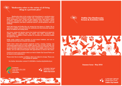 Biodiversity leaflet