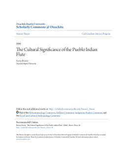 The Cultural Significance of the Pueblo Indian Flute