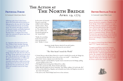 North Bridge Action - James Barrett Farm