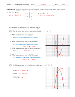 2 &minus; 1 + 4x + 3 - Tate County School District