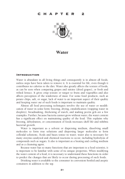 CHAPTER 2 Water - Beck-Shop