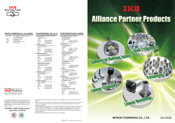 Linear Bushings Ball Transfers Couplings Linear Clampers