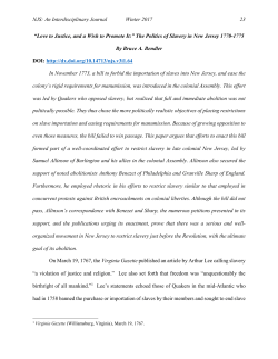 Print this article - New Jersey Studies